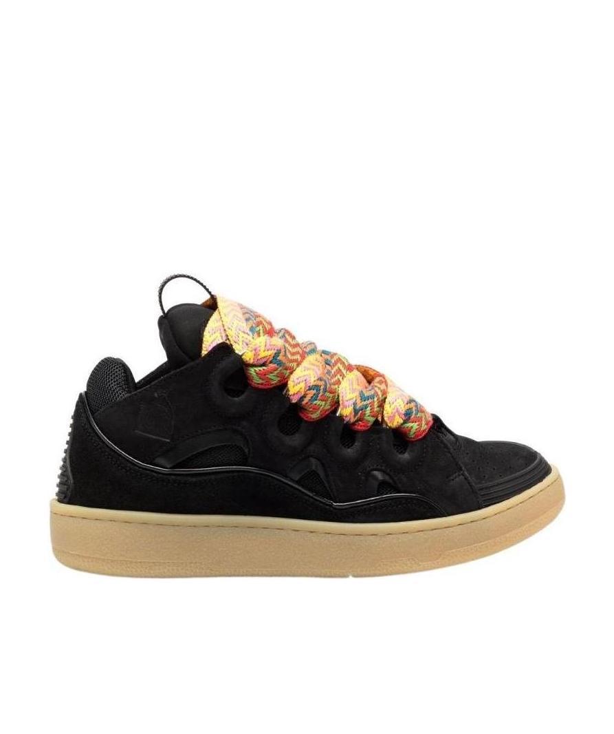 LANVIN CURB LOW-TOP SNEAKERS 