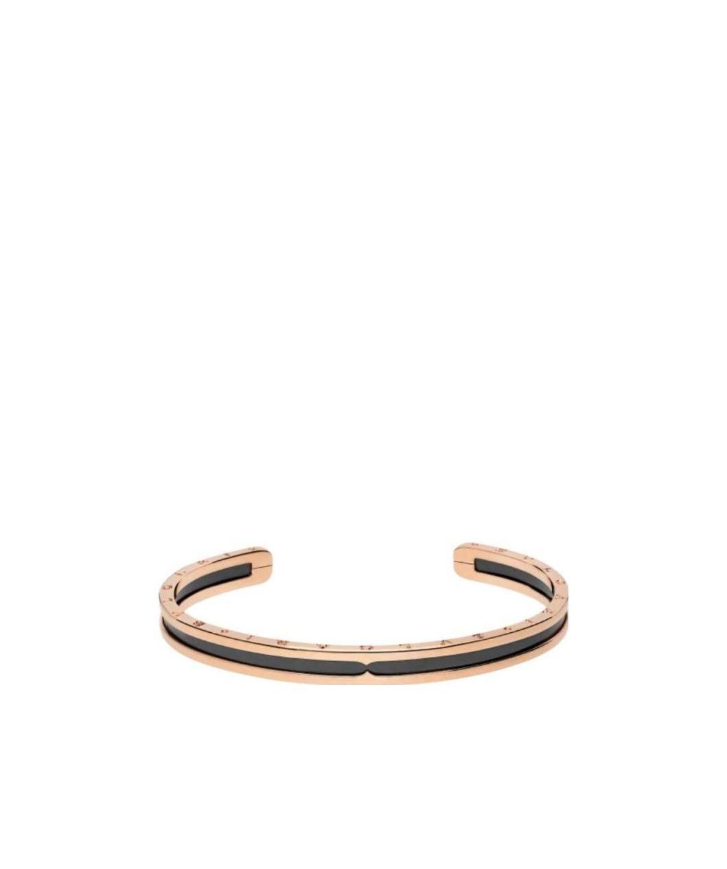 Bvlgari Logo Bracelet In Yellow