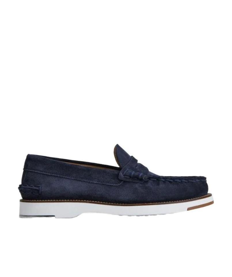 Tod's Penny Slot Loafers In Black