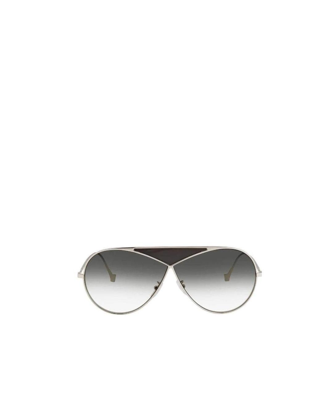 Loewe Logo Logo Sunglasses In White