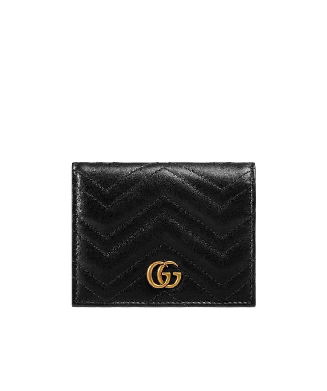 Gucci Gg Marmont Small Wallet In Black
