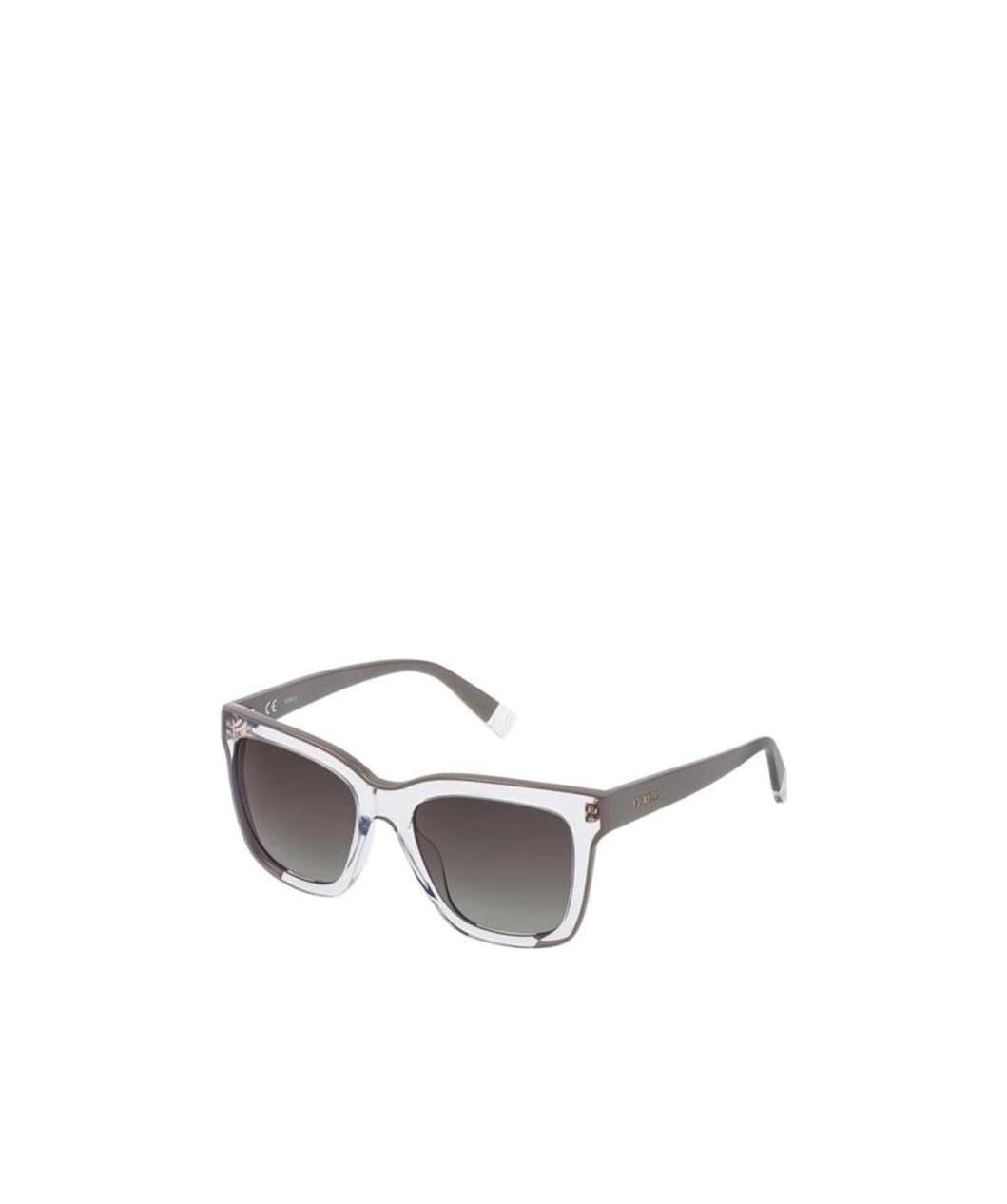 Furla Square Sunglasses In Gray
