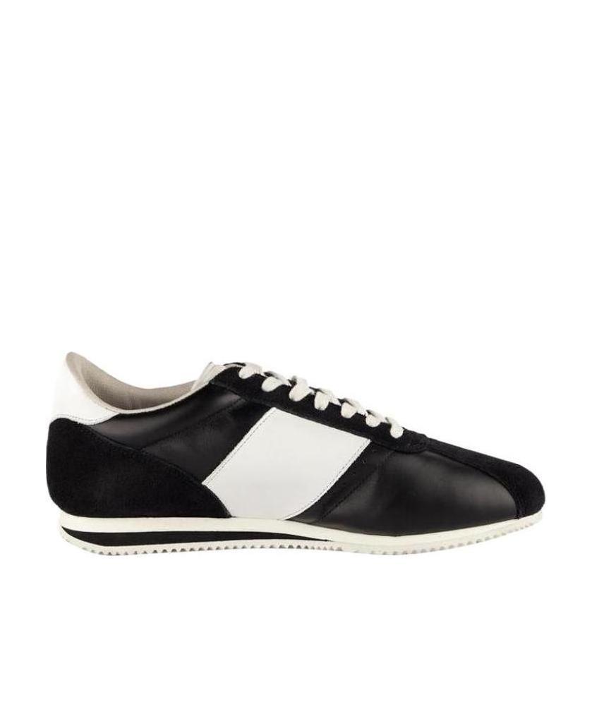 Emporio Armani Contrast-color Lace-up Casual Sneakers In Multi