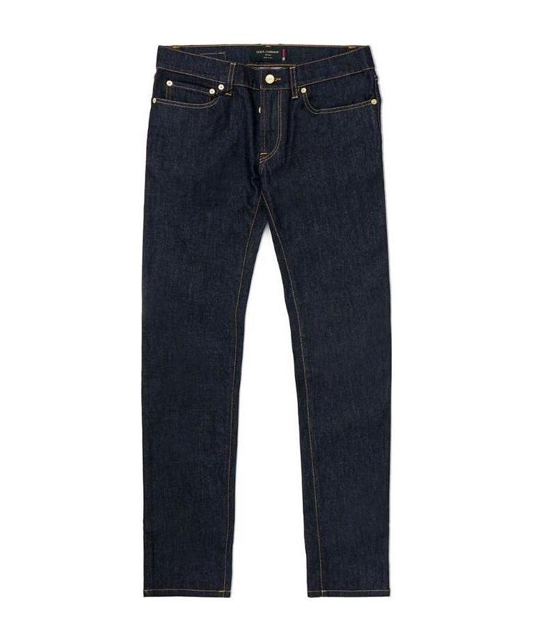 Dolce & Gabbana Straight Jeans In Black