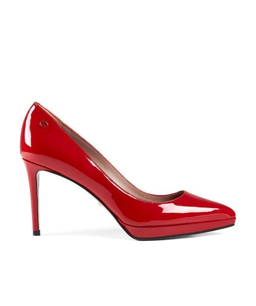 Gucci Pointed High Heels In Red