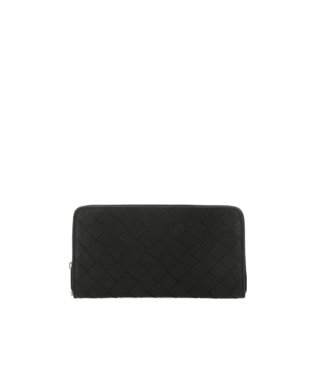 Bottega Veneta Intrecciato Weave Zip-around Wallet In Gray