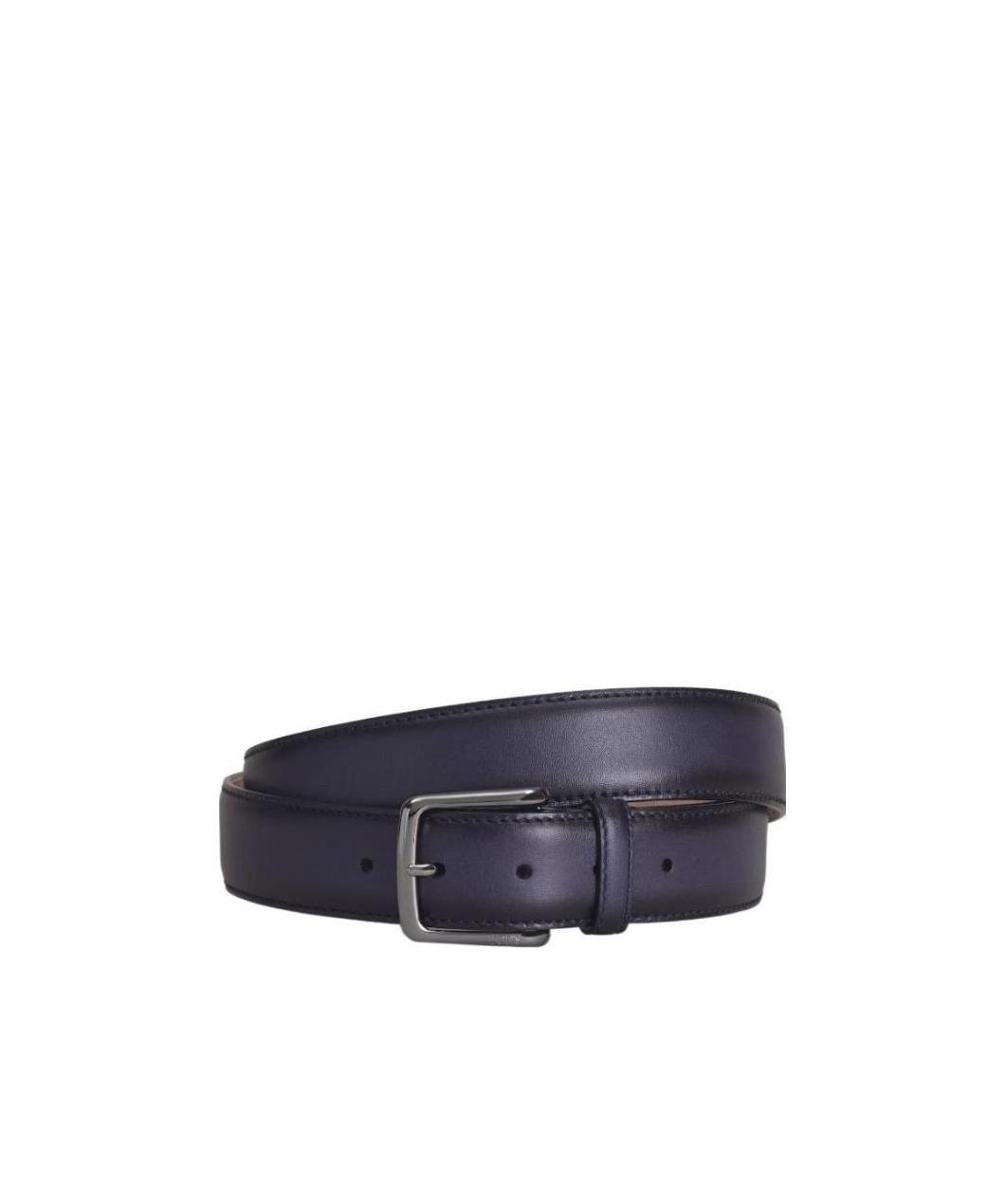Tod's Logo-buckle Fastening Belt In Black