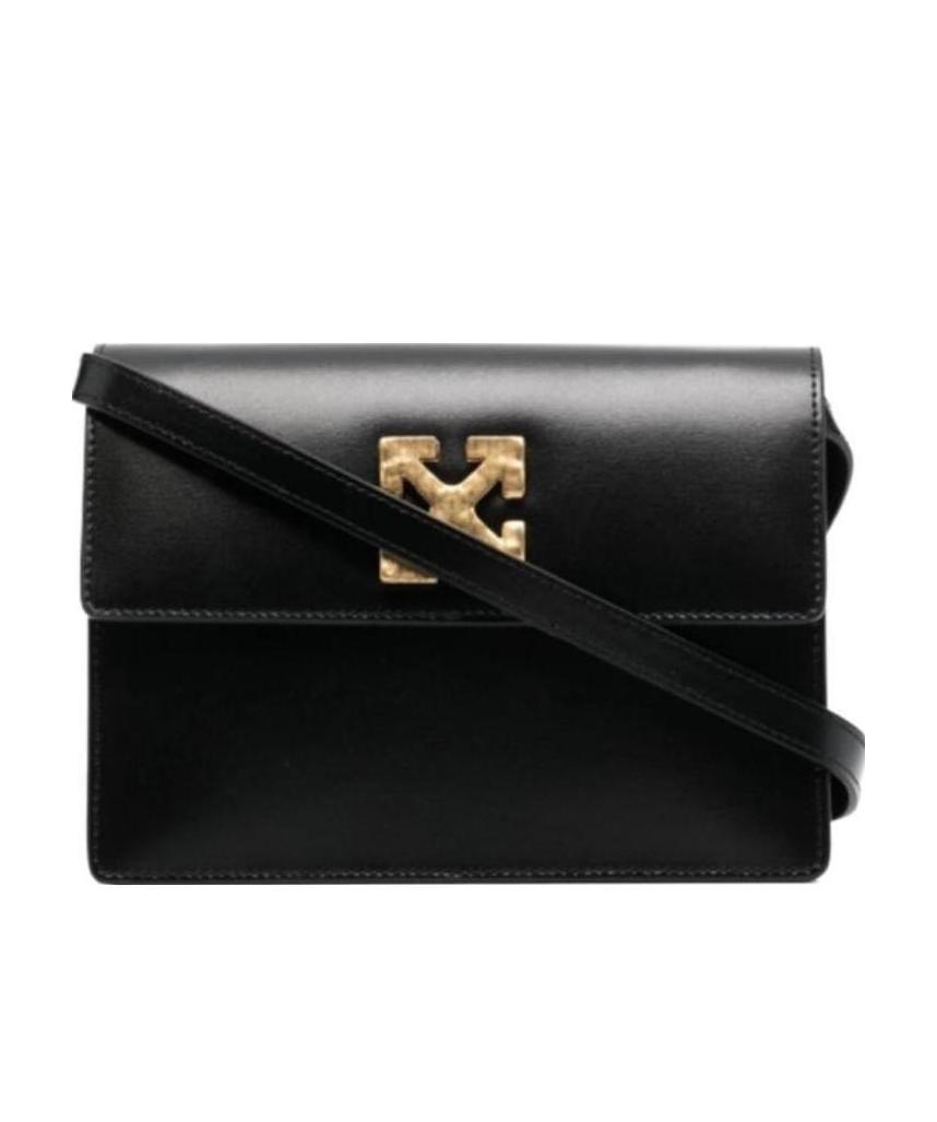 Off-white Jitney Crossbody Bag In Black