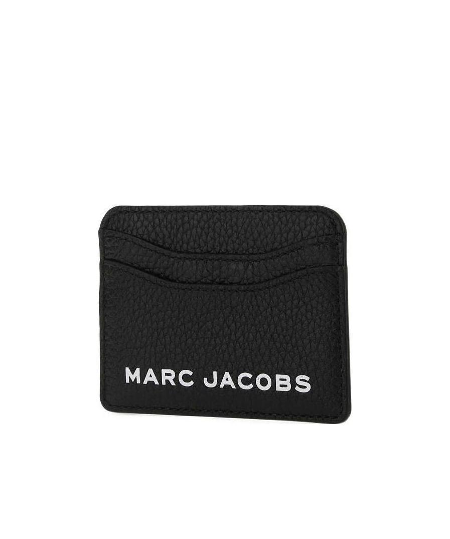 Marc Jacobs Logo Stamp Card Package In Black