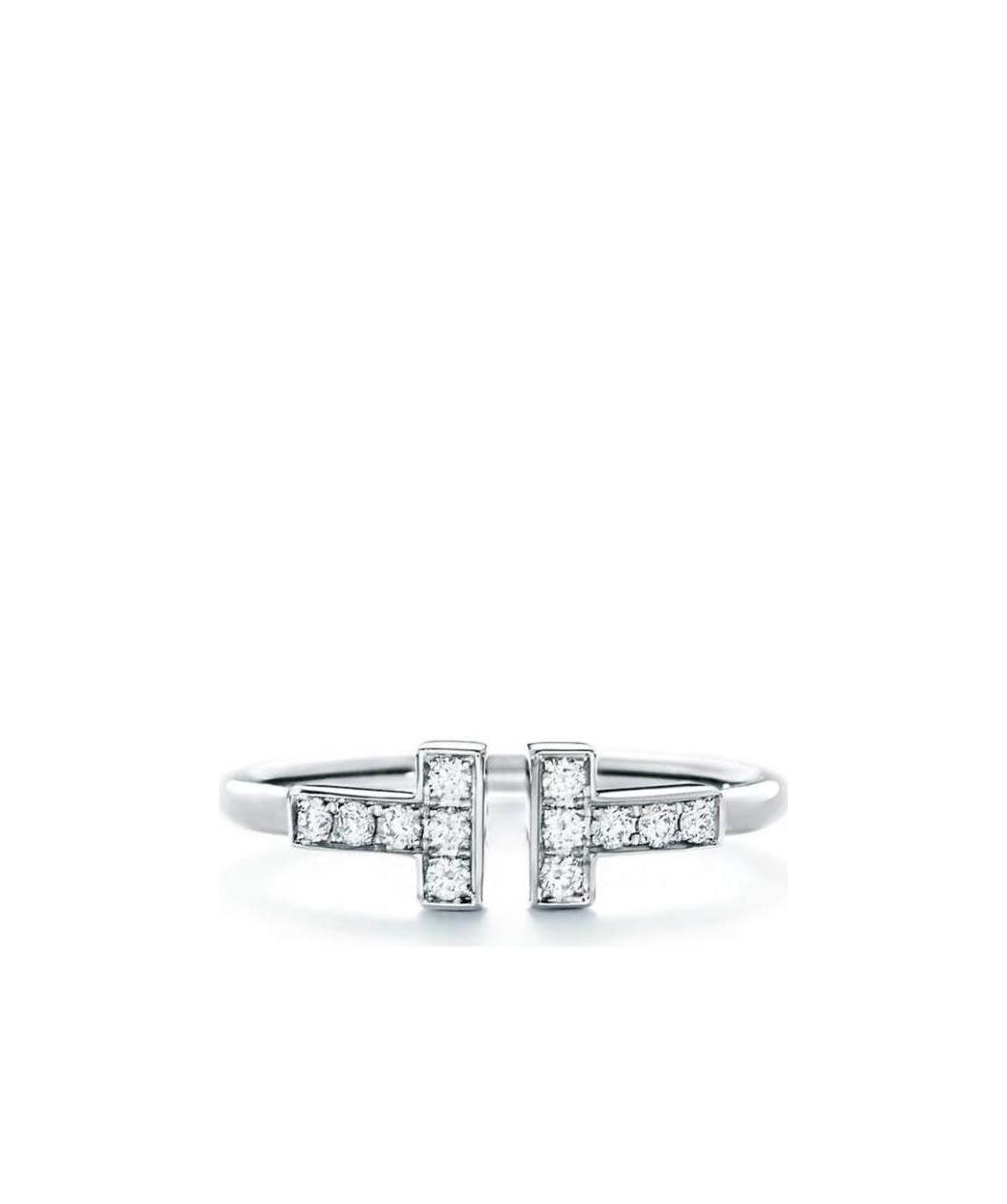 Tiffany & Co Diamond T-shaped Lip Ring In Metallic