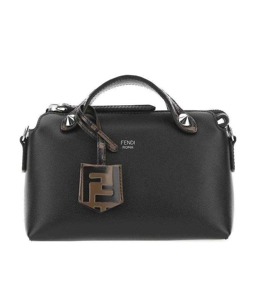 Fendi Mini By The Way Tote In Black