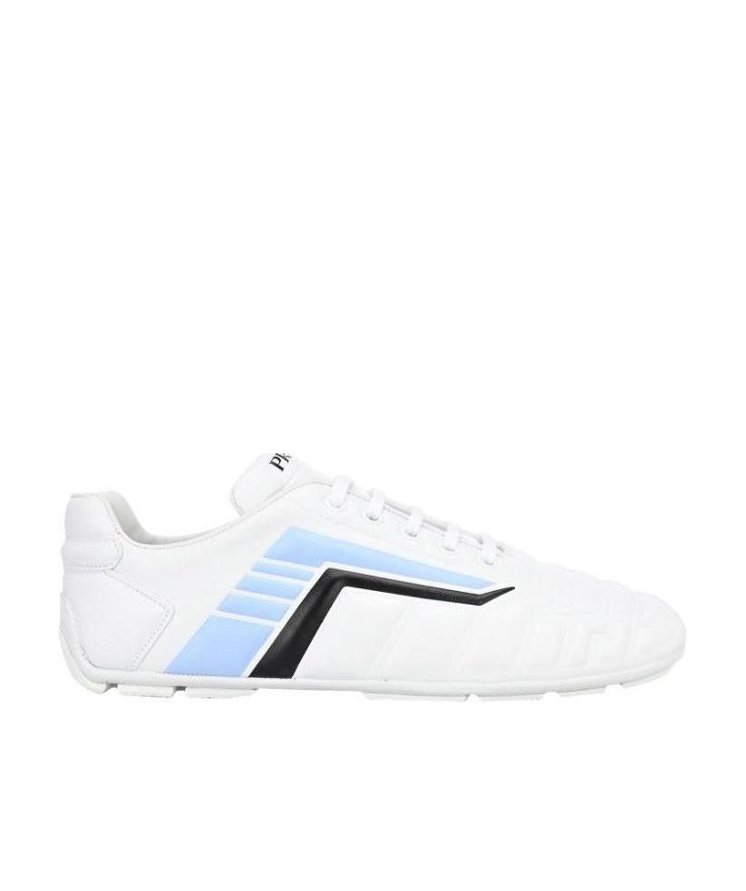Prada Logo Details Casual Sneakers In White