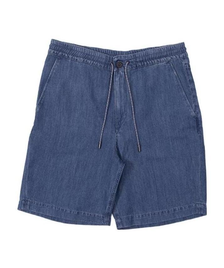 ZEGNA STRAIGHT DENIM SHORTS