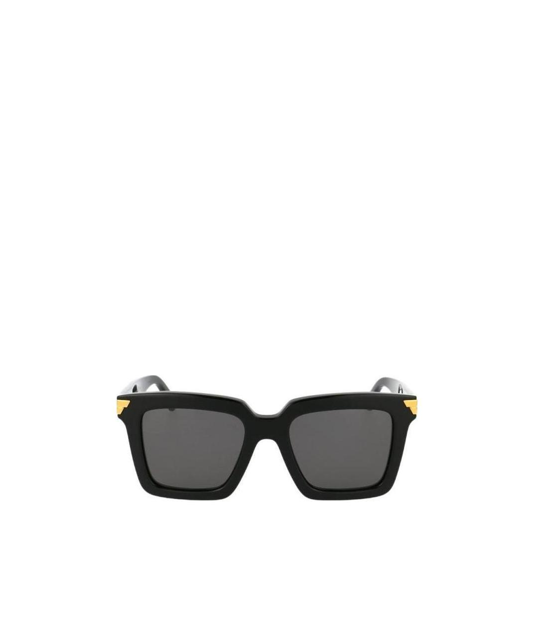 Bottega Veneta Grey Square Ladies Sunglasses Bv1005s 001 53 In Black