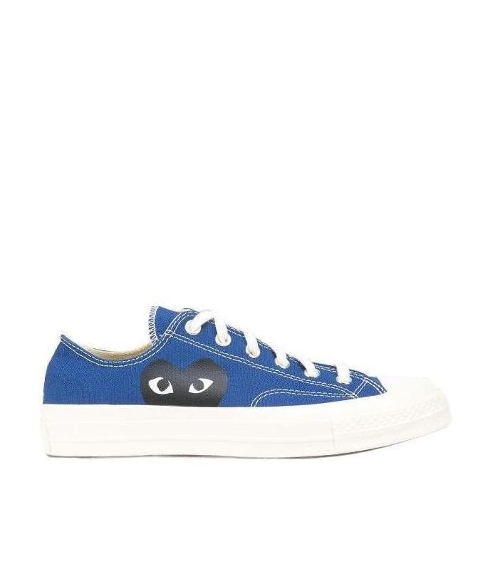 Comme Des Garçons Play X Converse Comme Des Garcons Play X Converse Chuck Taylor Low Top Sneakers In White