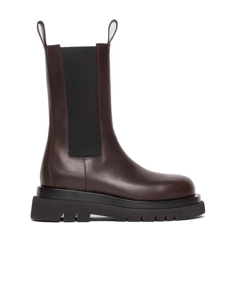 Bottega Veneta Bv Lug Boots In Brown