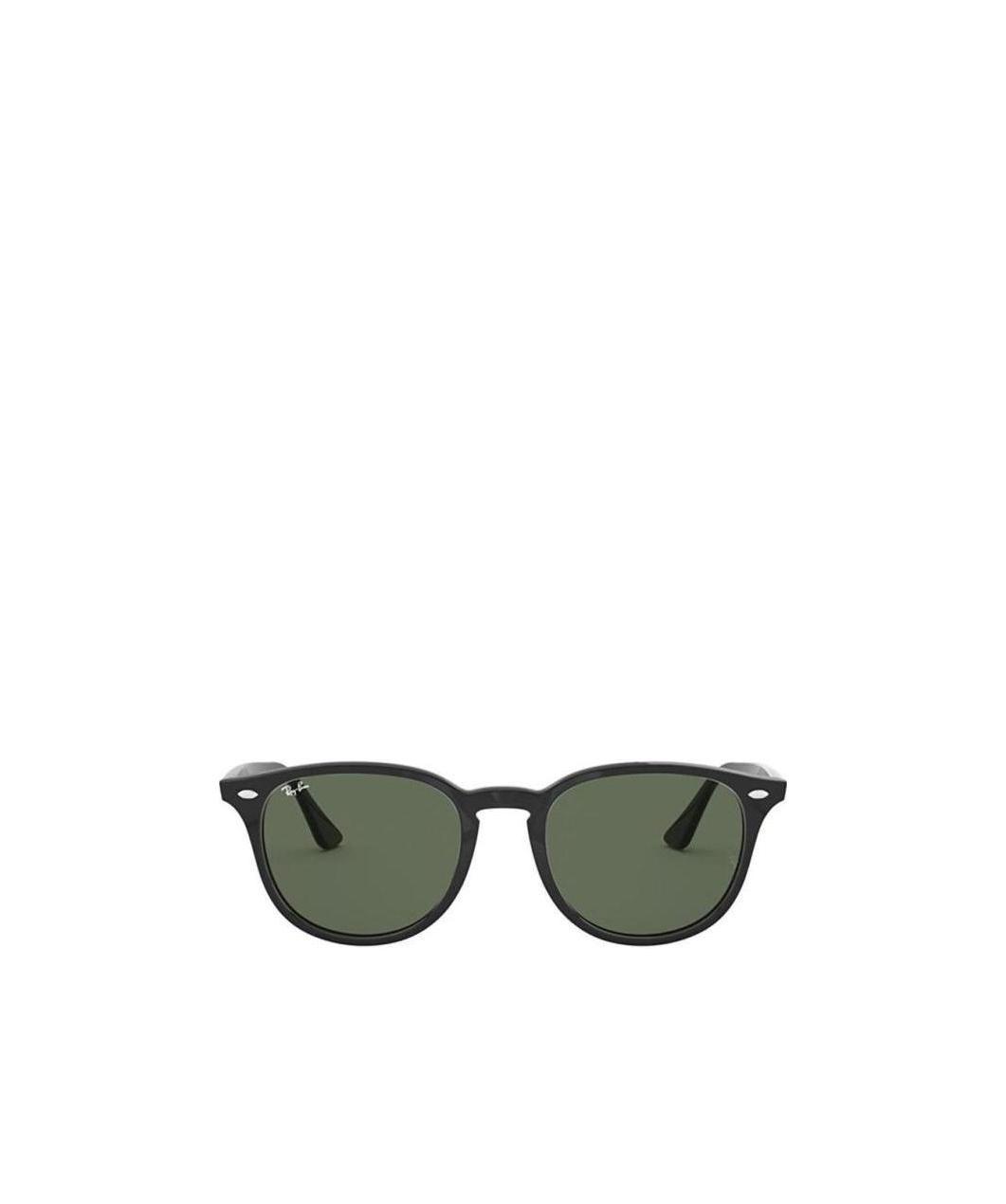 Ray Ban Rb4259 Sunglasses Black Frame Green Lenses 51-20 In Green