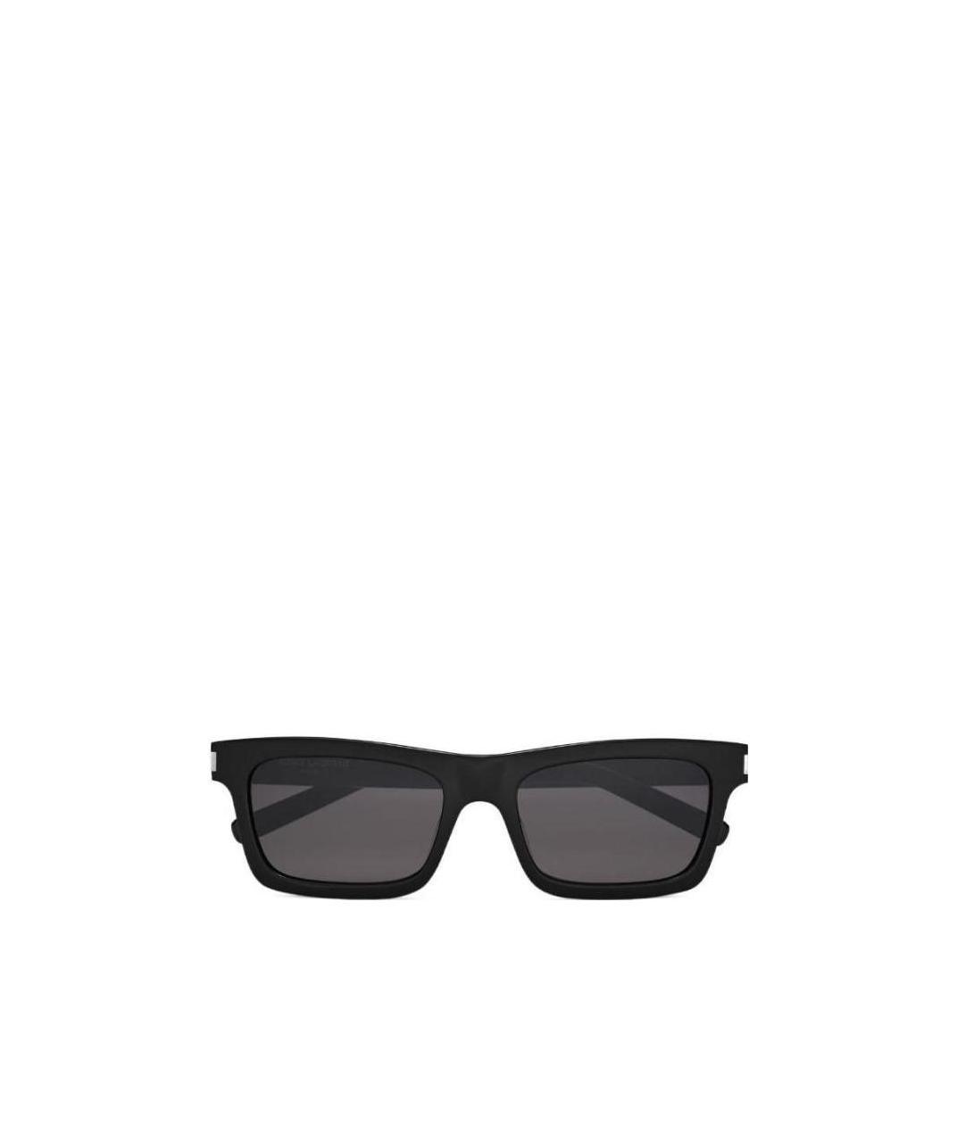 Saint Laurent Tinted Square-frame Sunglasses In Black