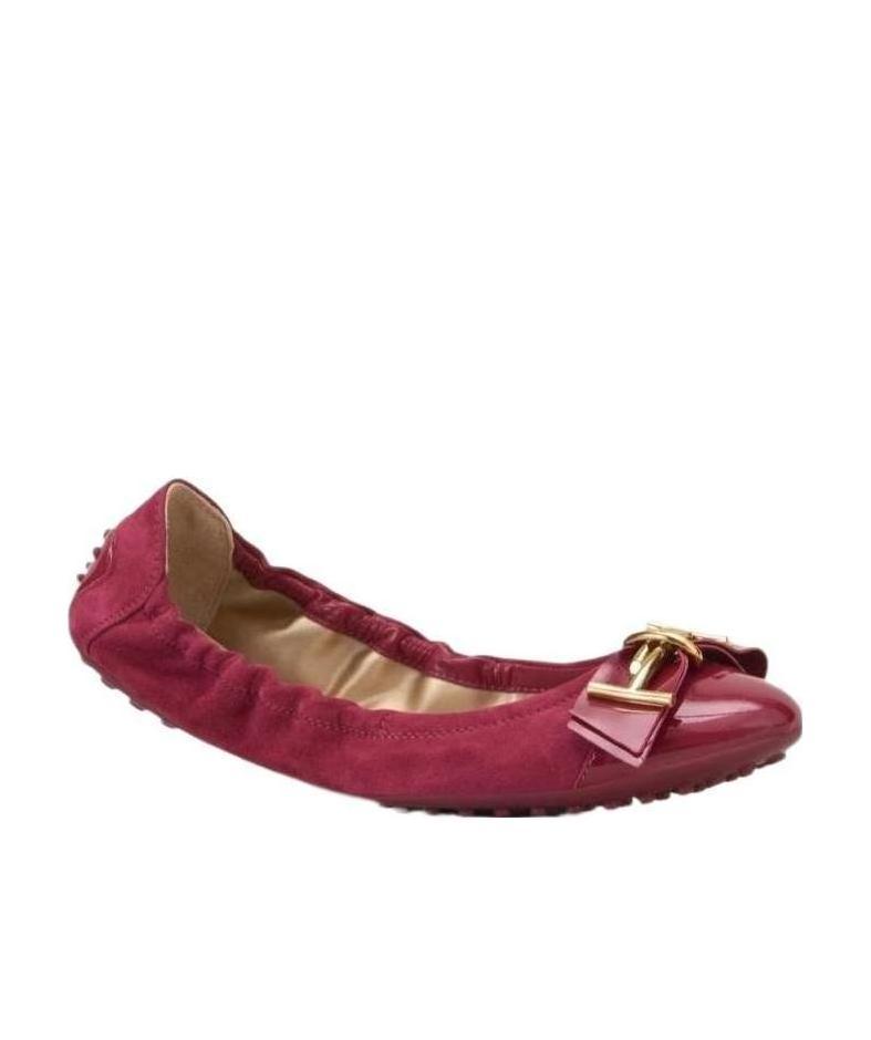 TOD'S BOW TIE BALLET SHOES