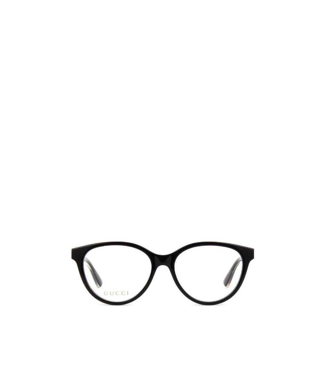Gucci Cat Eye Frame Glasses In Black