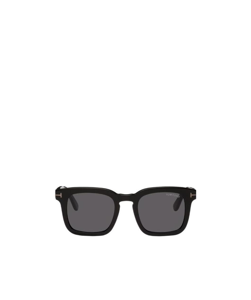 Tom Ford Logo Box Sunglasses In Gray