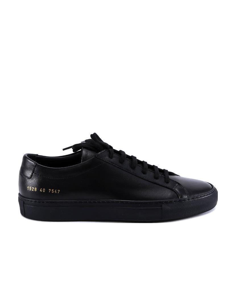 Common Projects 1528 Original Achilles Low Sneakers Shoes In Black