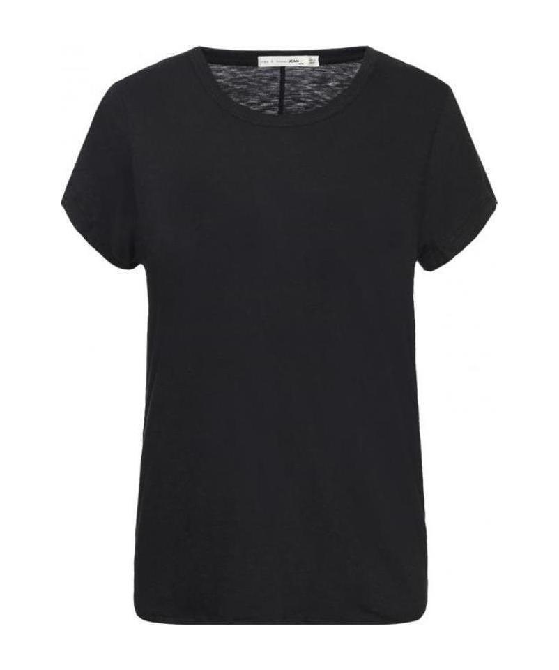 Rag & Bone Cotton T-shirt In Black