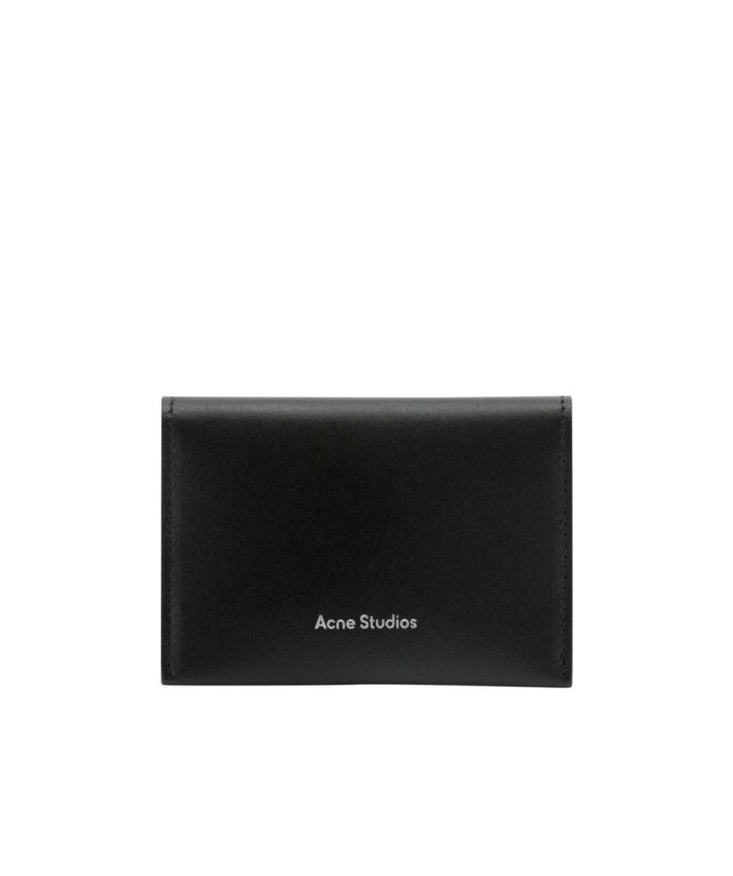 ACNE STUDIOS LOGO-PRINT BIFOLD CARDHOLDER 