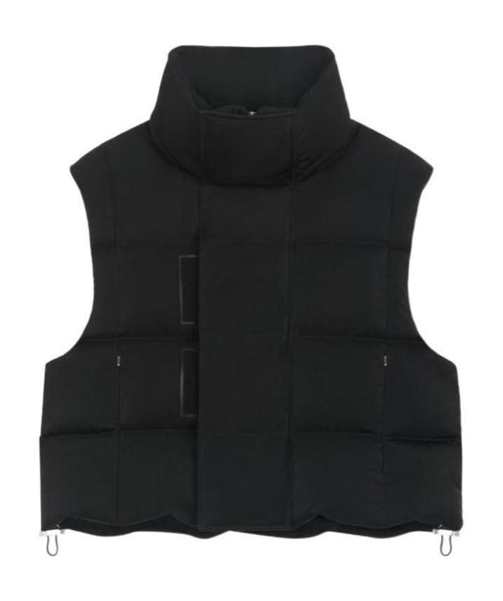 Givenchy Funnel-neck Padded Gilet In Black
