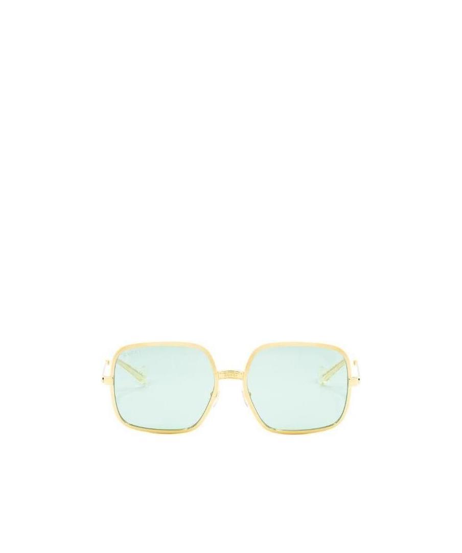 Gucci Oversize Square-frame Sunglasses In Blue