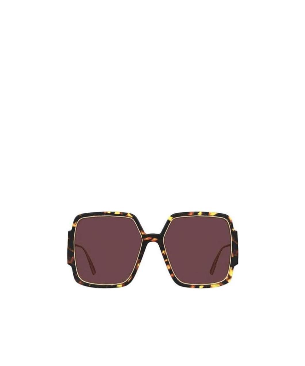 Dior Square-frame Oversized Sunglasses In Red