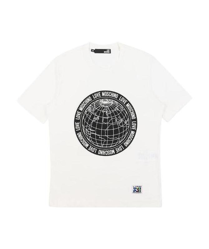 Moschino Printed T-shirt In White
