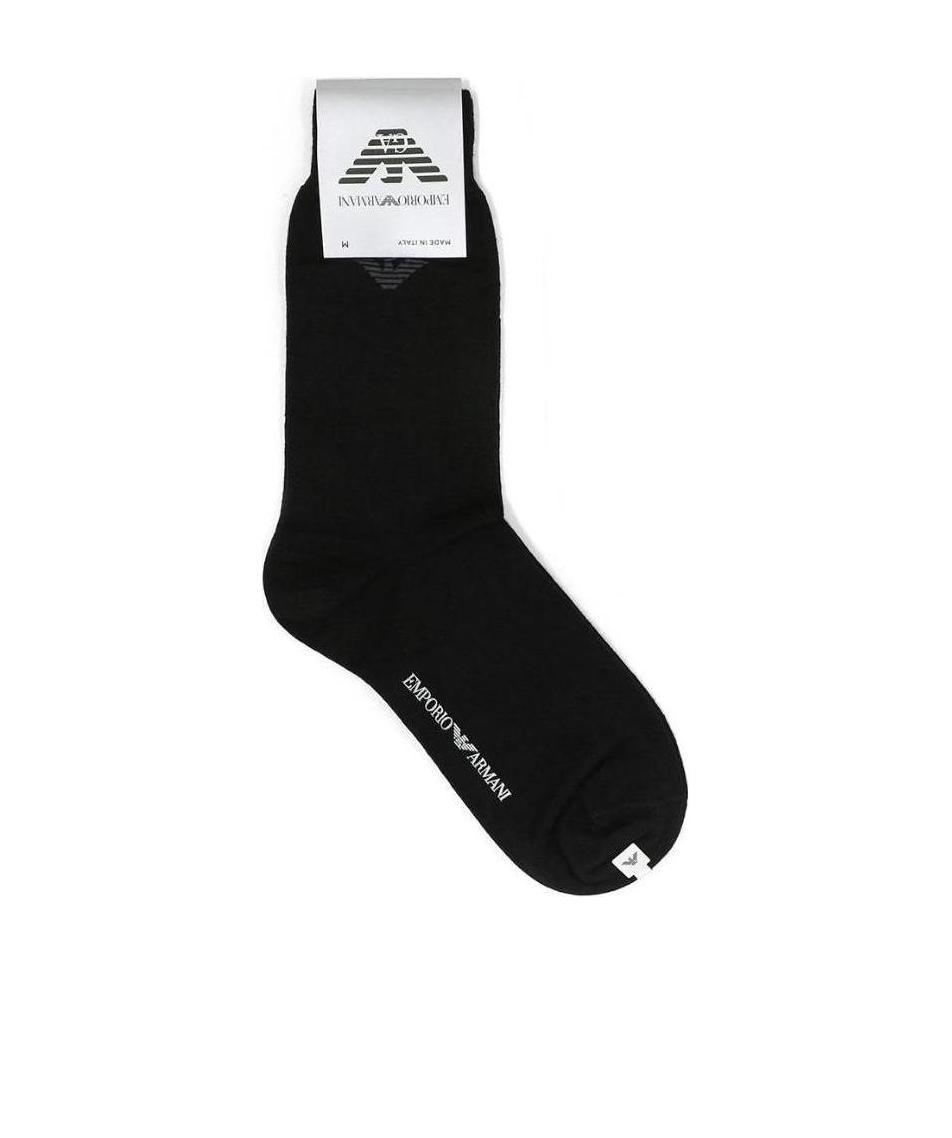 EMPORIO ARMANI LOGO KNITTED SOCKS
