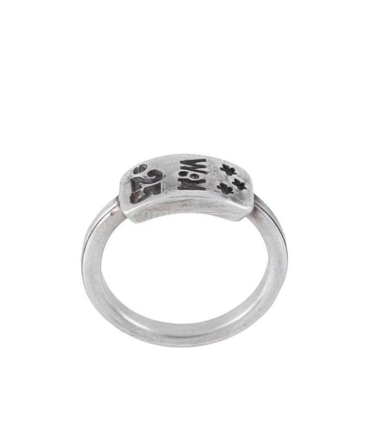 Werkstatt:münchen Werkstatt Munchen Ring Symbol 25 Years M1711 Tf In Gray