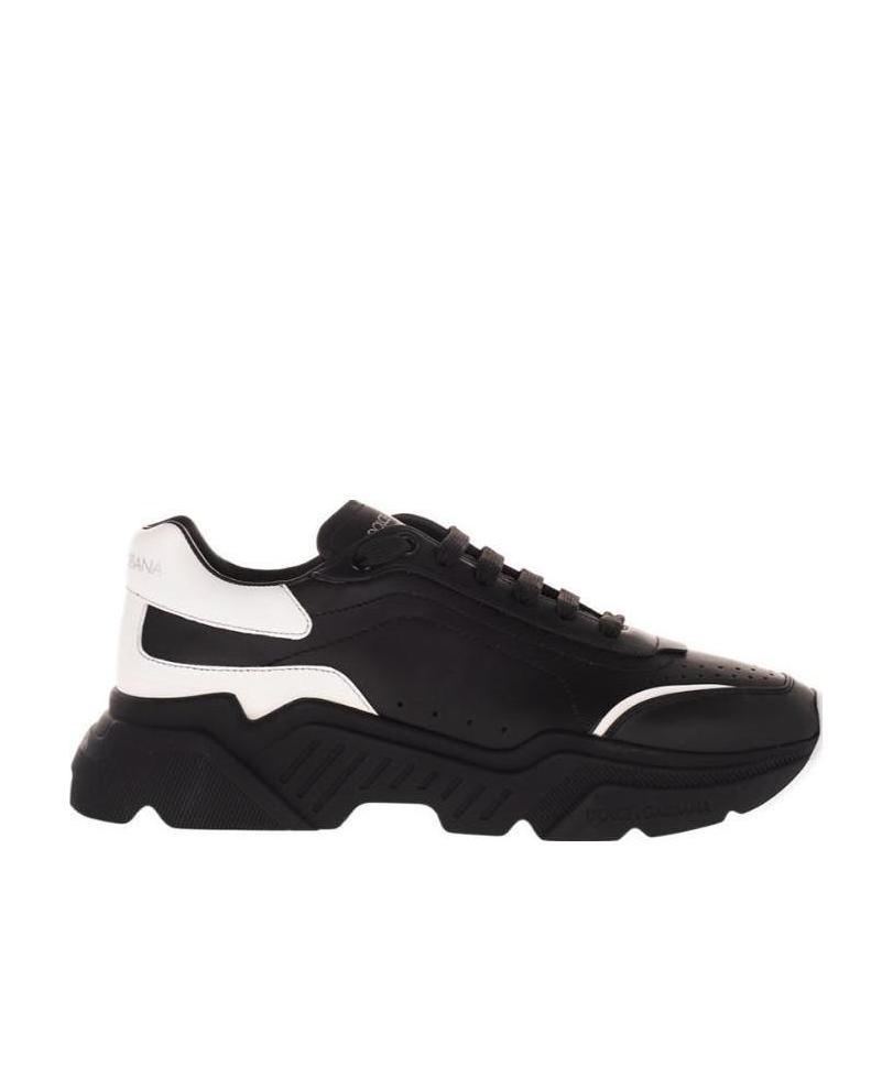 Dolce & Gabbana Dolce And Gabbana Black And White Daymaster Sneakers In Black