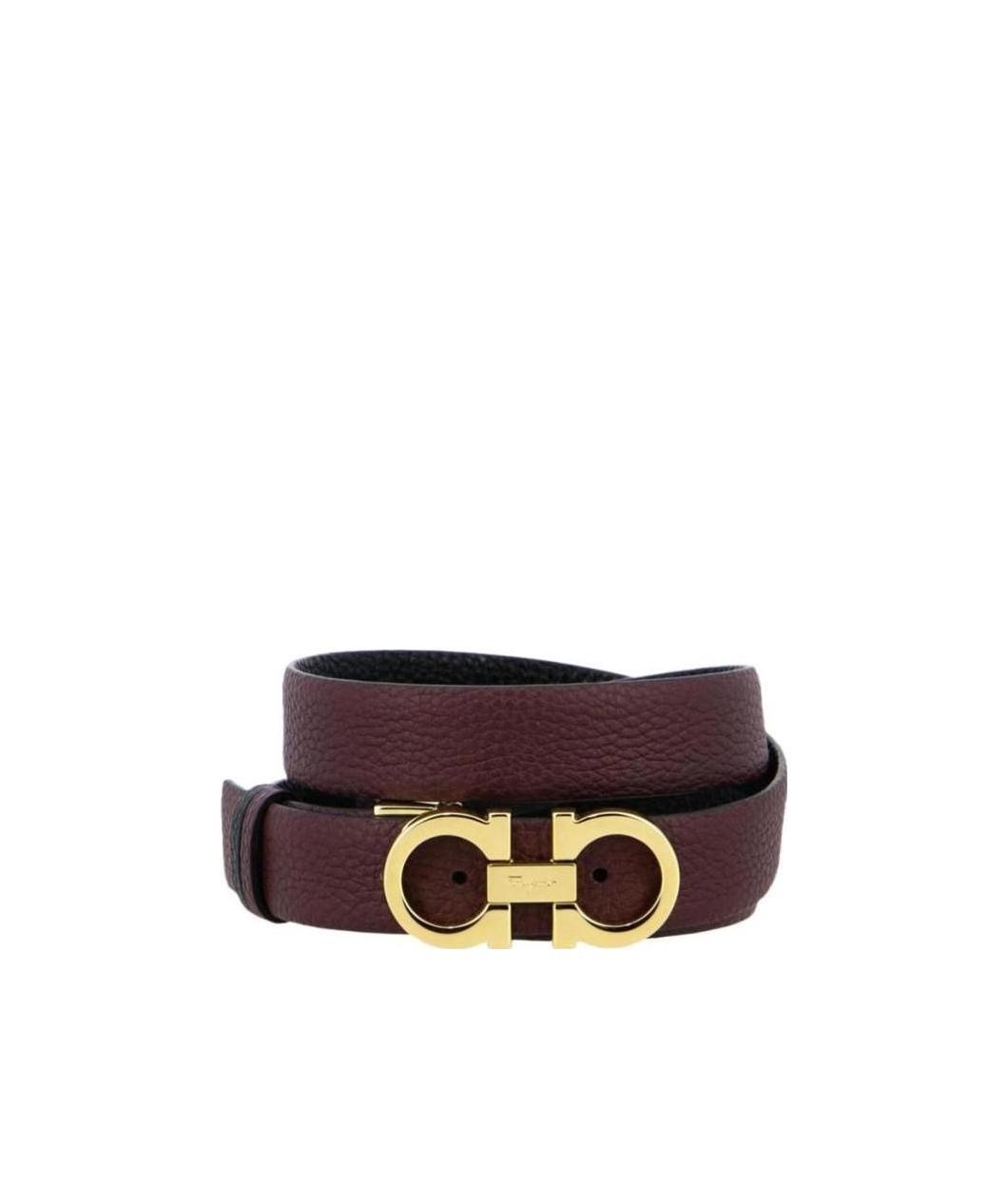 Ferragamo Double-sided Gancini Belt In Multicolor