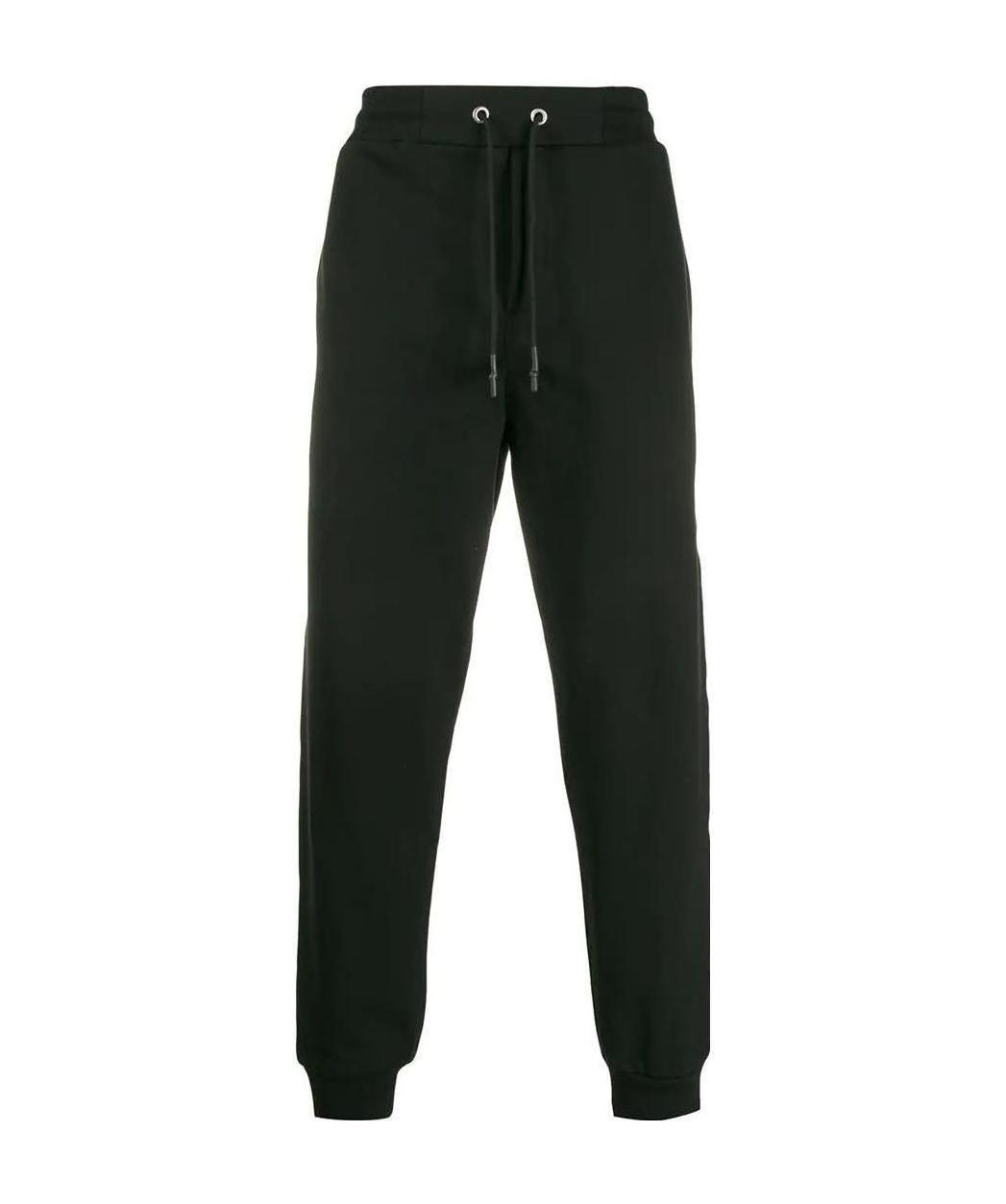 Mcq By Alexander Mcqueen Logo Ribbon Sweatpants In Black