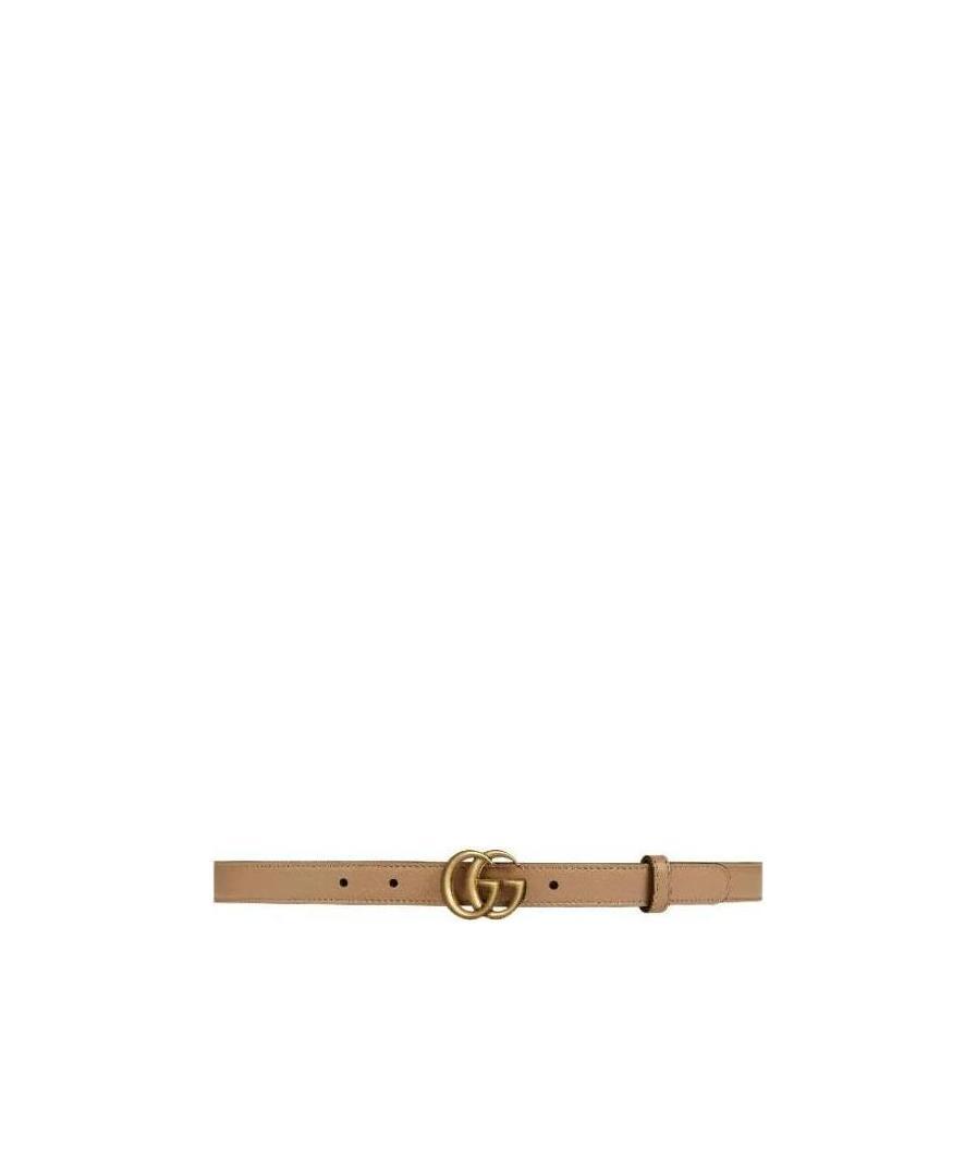 Gucci Double G Buckle Belt In Green
