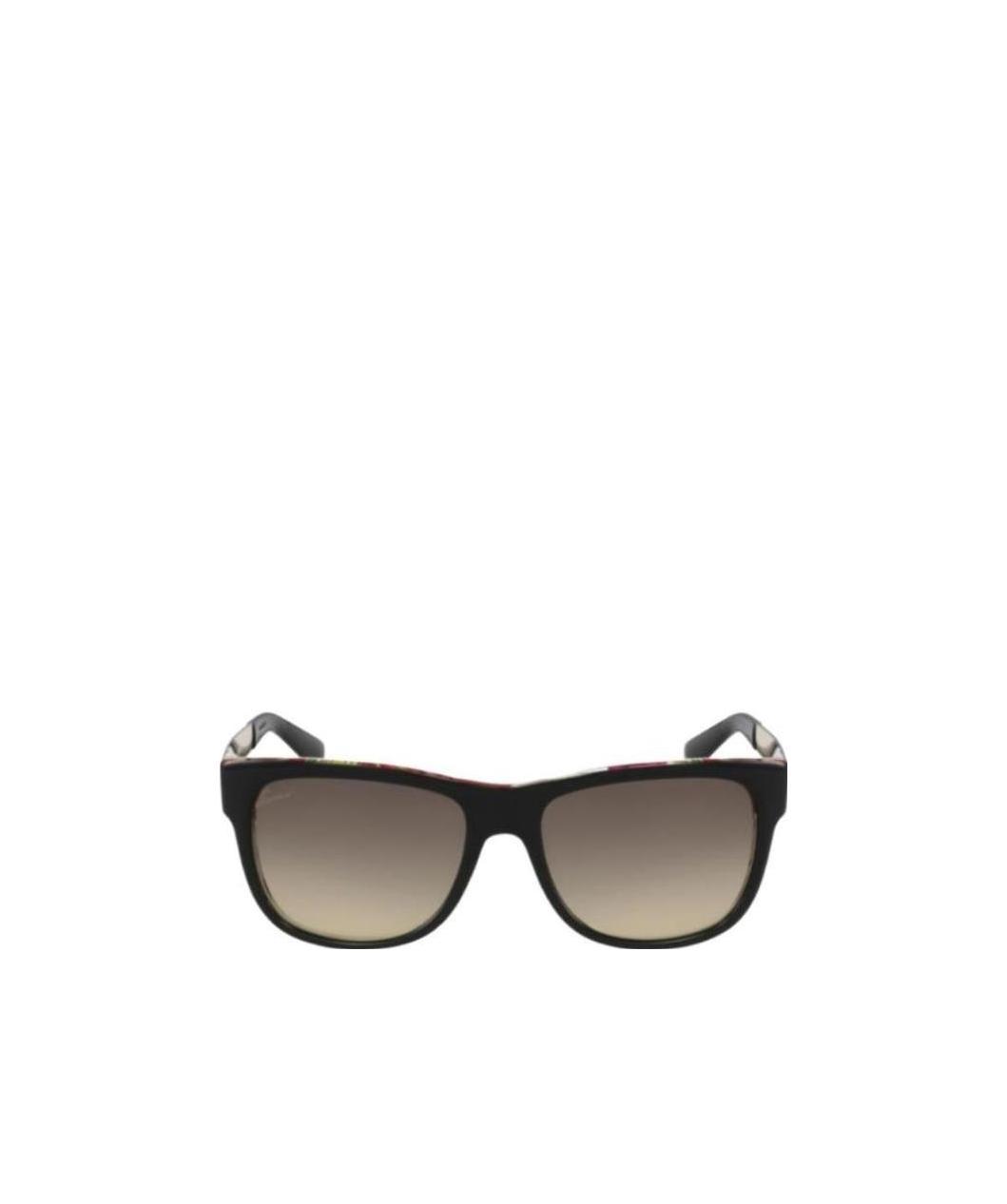 Gucci Logo Details Sunglasses In Gray