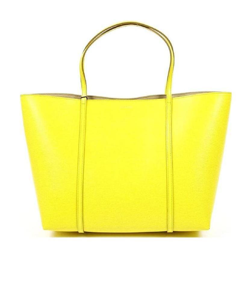 Dolce & Gabbana Logo Details Handbag In Yellow
