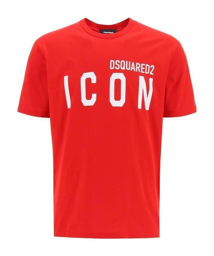 DSQUARED2 ICON LOGO PRINT T-SHIRT