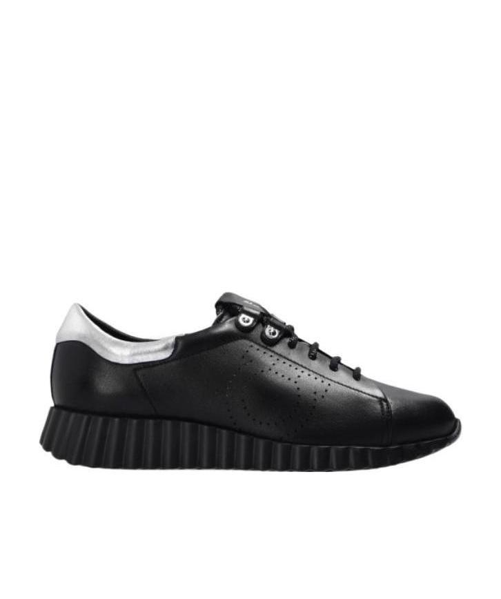 Ferragamo Ninfa Leisure Sports Shoes In Black