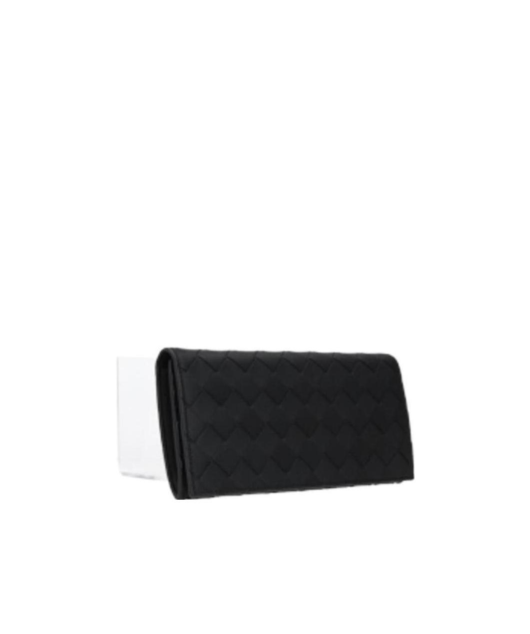 Bottega Veneta Intrecciato Weave Continental Wallet In Black