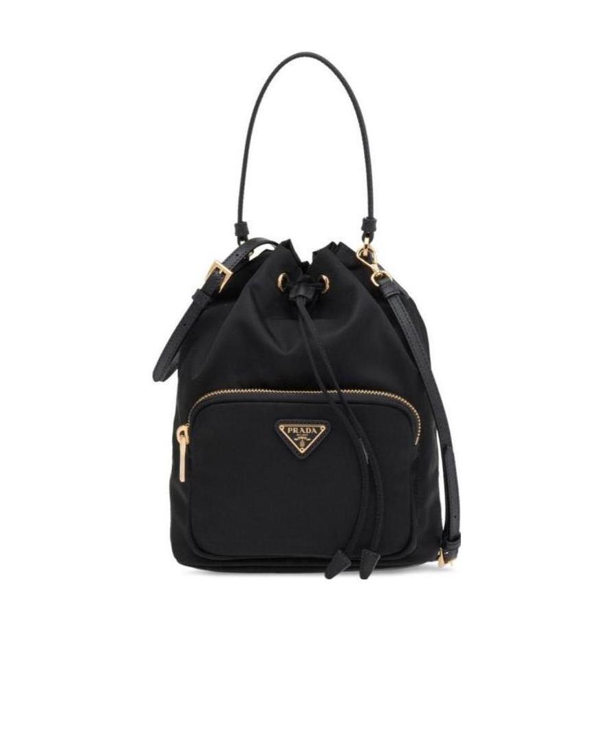 PRADA DUET RE-NYLON BUCKET BAG 