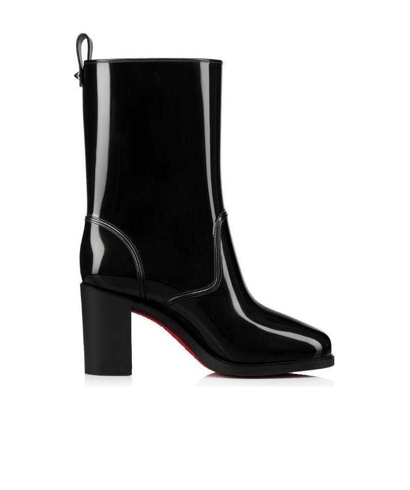 Christian Louboutin Loubirain T 70 Boots In Black
