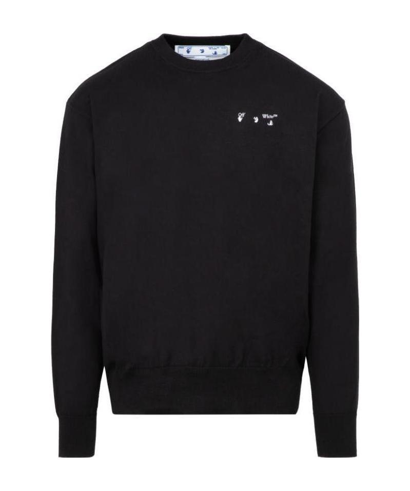 Off-white Caravaggio Graphic Sweatshirt In Black