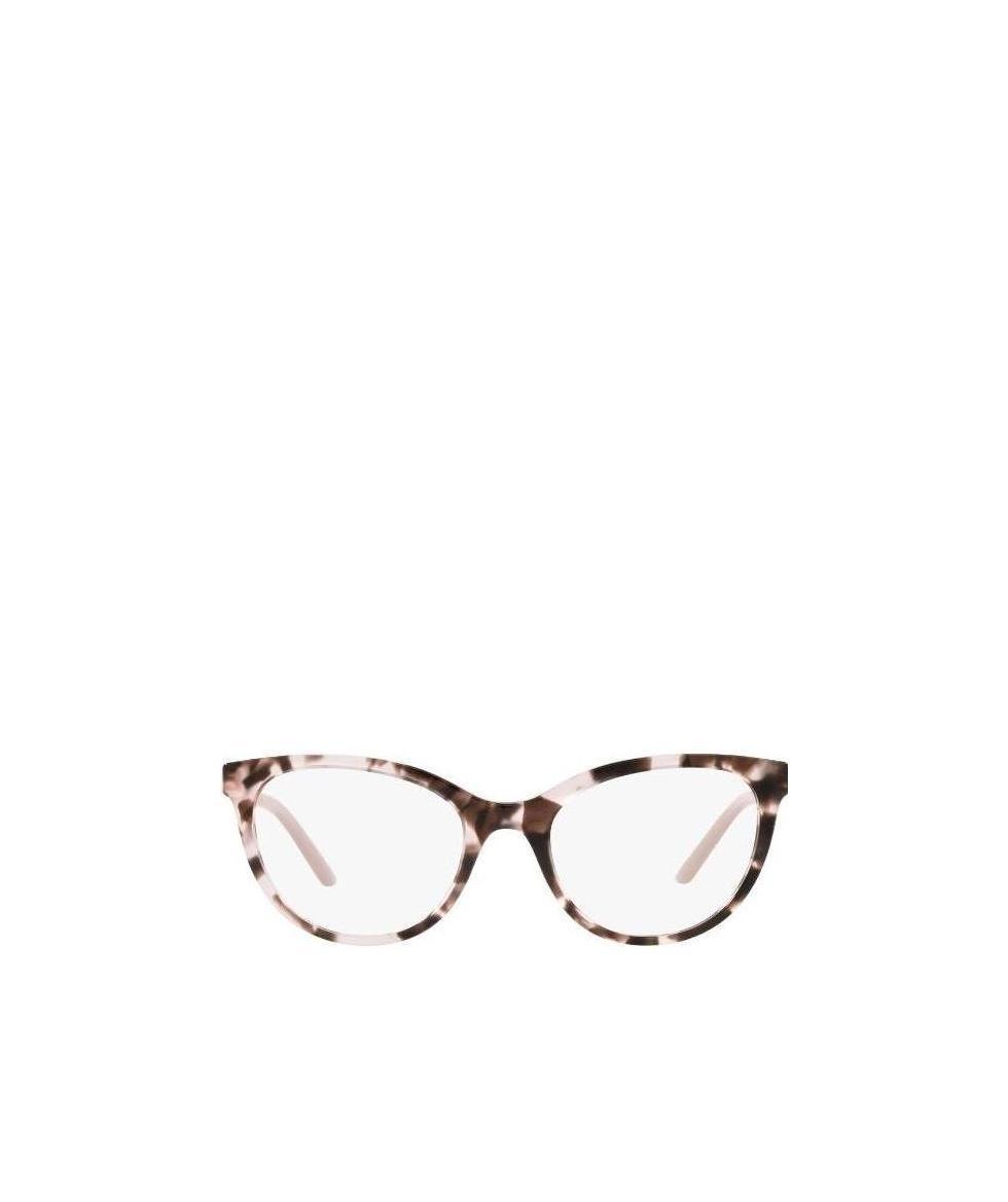 Prada Logo Glasses In White