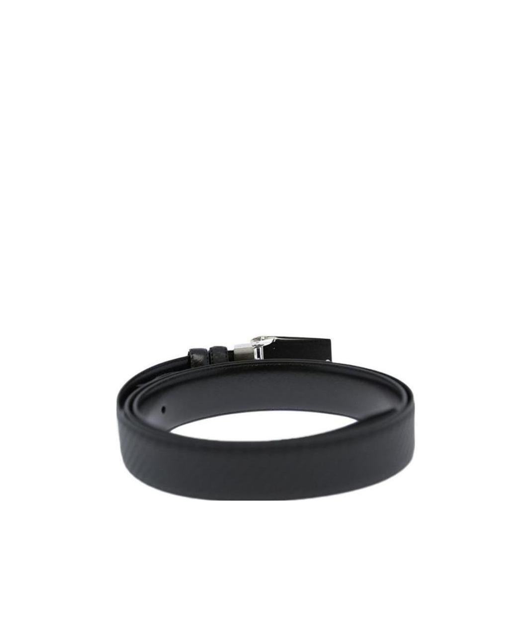 DUNHILL PLATE BUCKLE LOGO BELT 
