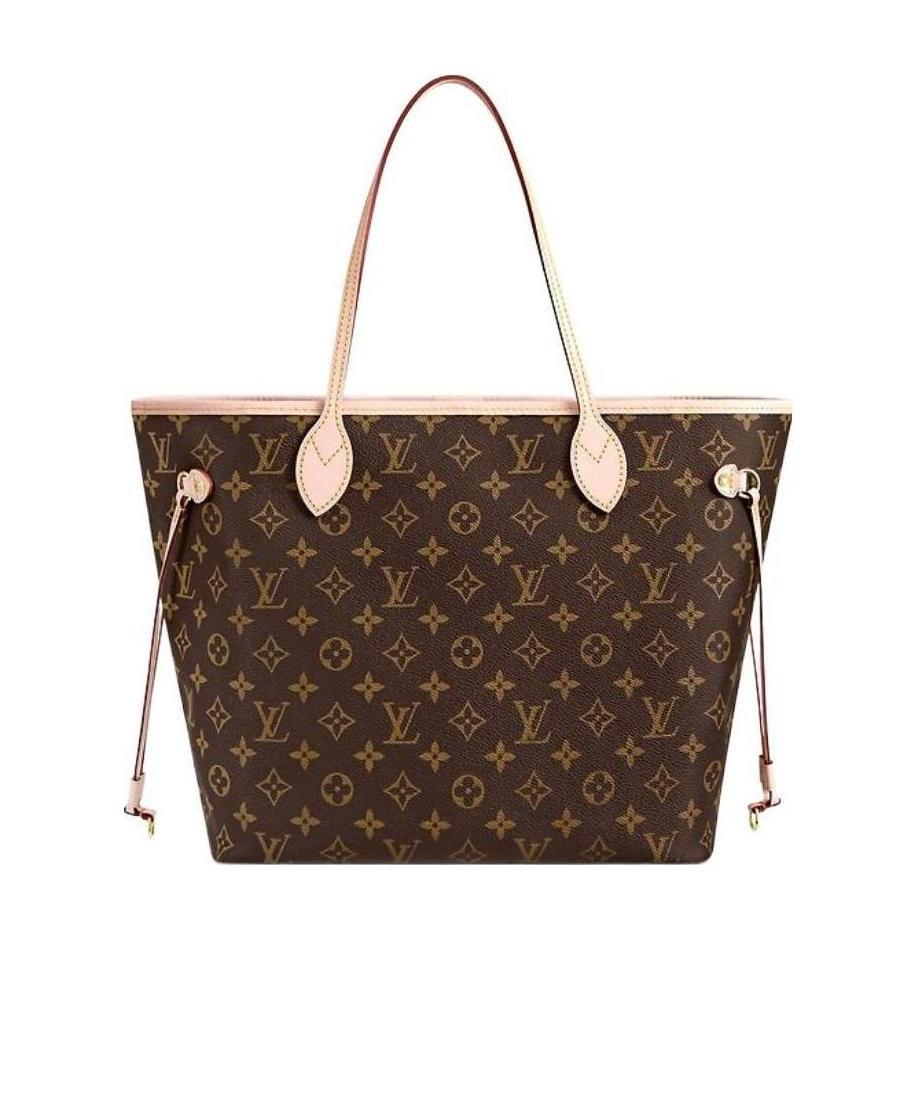 Pre-owned Louis Vuitton Neverfull Medium Handbag In Black