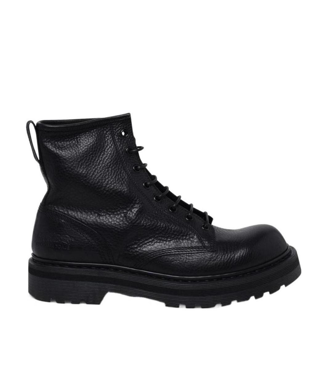 Premiata Volanato Lace-up Ankle Boots In Black